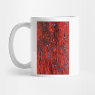 Firefly Sea (blue on red) II/III Mug